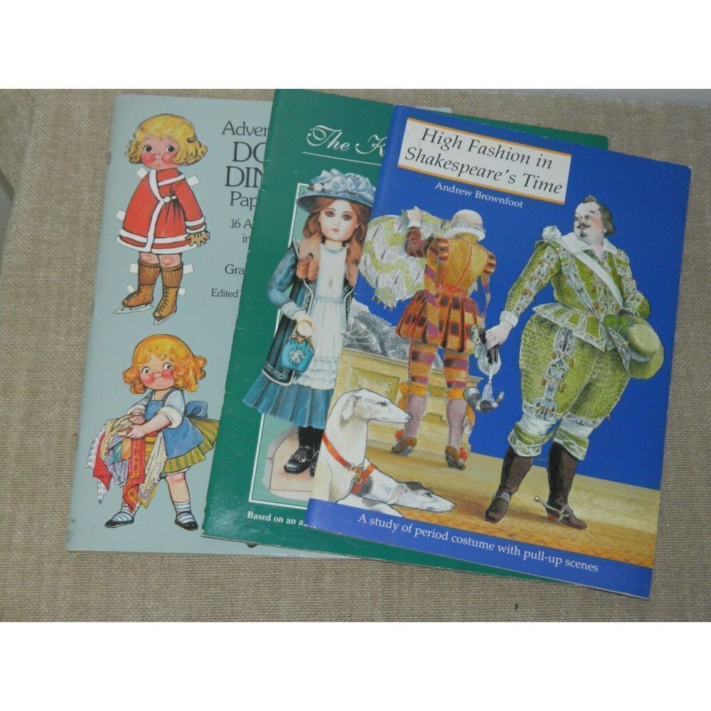 Lot The Keepsake Collection Dolly Dingle Fashion in Shakespeare's Paper Doll
